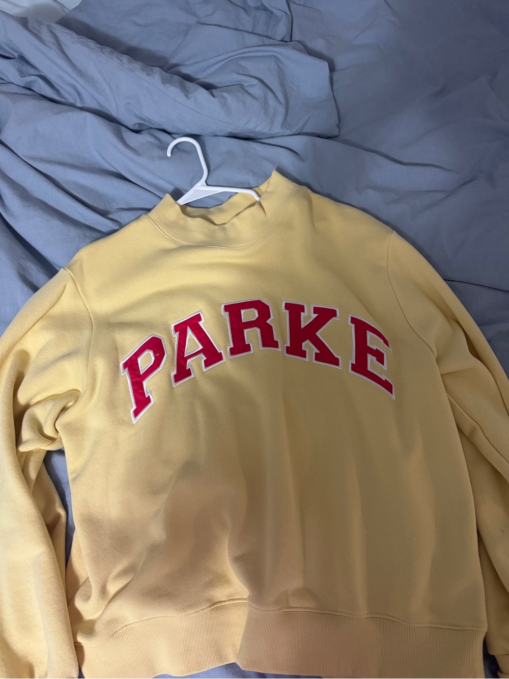 - PARKE lemonade mock neck size l/xl - Picture 2 of 2